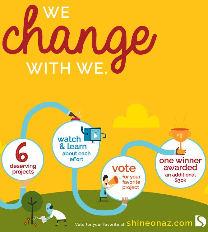 shine on portfolio hero